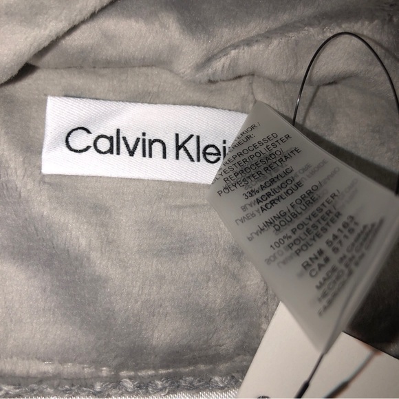 Calvin Klein Women’s Ribbed Knit Headband Heathered Medium Gray OS NWT - Picture 7 of 10